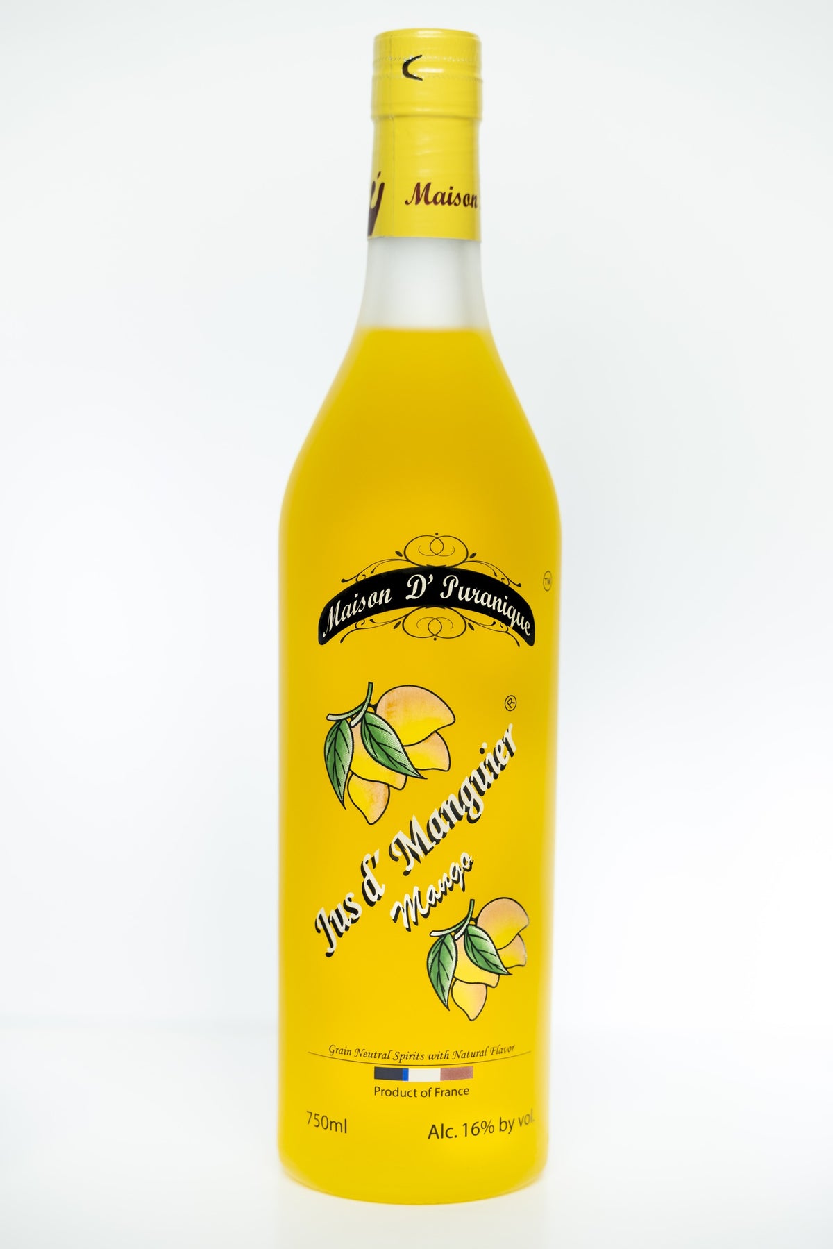 Puranique Jus d'Manguier French Alphonso mango liqueur, 750ml bottle
