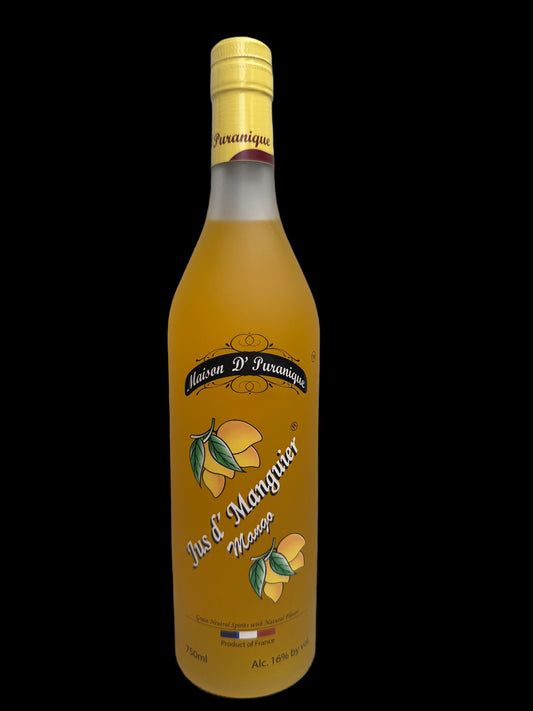 Jus d' Manguier Mango liqueur bottle - Maison D' Puranique