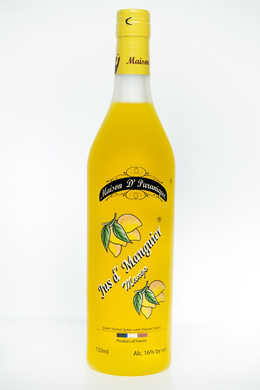 Puranique Jus d'Manguier French Alphonso mango liqueur, 750ml bottle